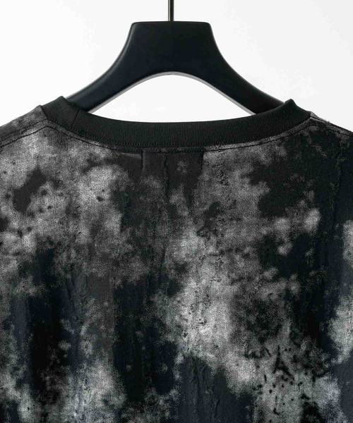 5351 POUR LES HOMMES tシャツ 「25S/S」ダメージ ジャガード 長袖 T