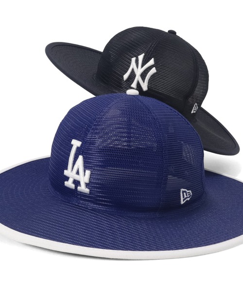 【7 3/8】NEW ERA ニューエラ メッシュハット ブリムハット フィッテド ブリムハット メッシュ Powered by GORO NAKATSUGAWA