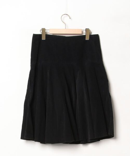 Y'sフレアスカート ブラック Y's（ワイズ） フレアスカート 1 ブラック レディース : ZOZOTOWN
