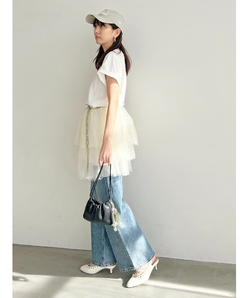 未使用【チャコット × スナイデル】SustainableロゴTシャツ ホワイト Chacott】SustainableロゴTシャツ（Tシャツ/カットソー