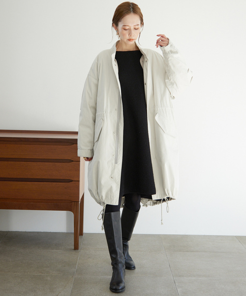 SLOBE IENA（スローブイエナ） モッズコート 38 カーキ レディース