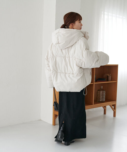 Discoat（ディスコート） ジップアップブルゾン FREE アイボリー