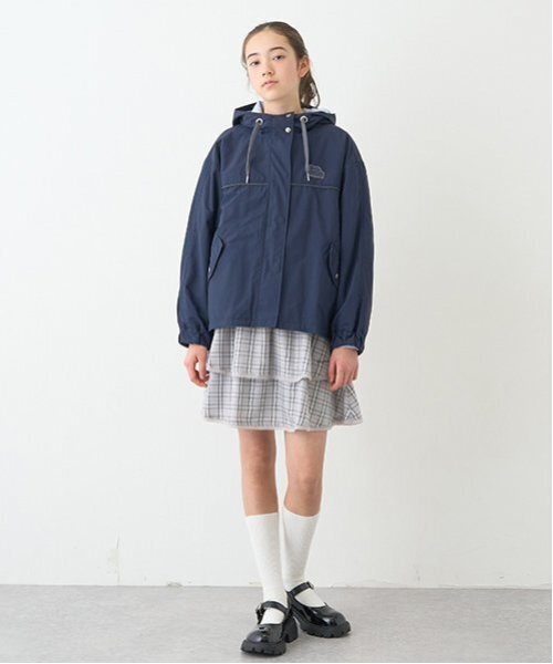 pom ponette リバーシブル アウター 子供服 女の子 160 pom ponette junior(ポンポネットジュニア・子供服) | キッズの