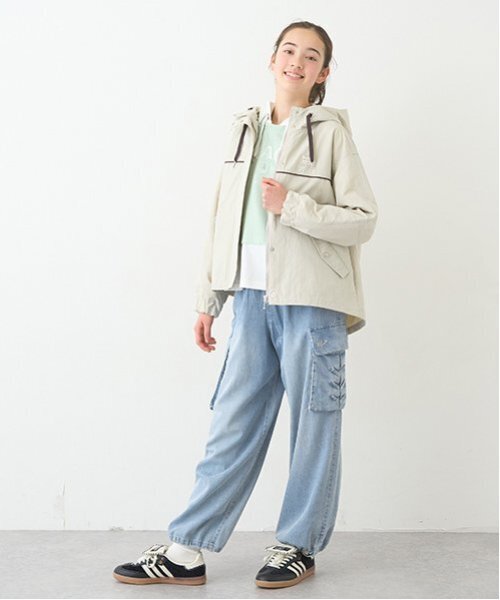 pom ponette junior ブルゾン アウター 「撥水」3WAYマウンテン