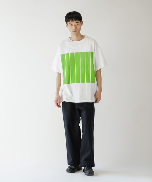 トップス FACETASM FACETASM STRIPED ZIPPER SHIRT (BLACK)の商品ページ
