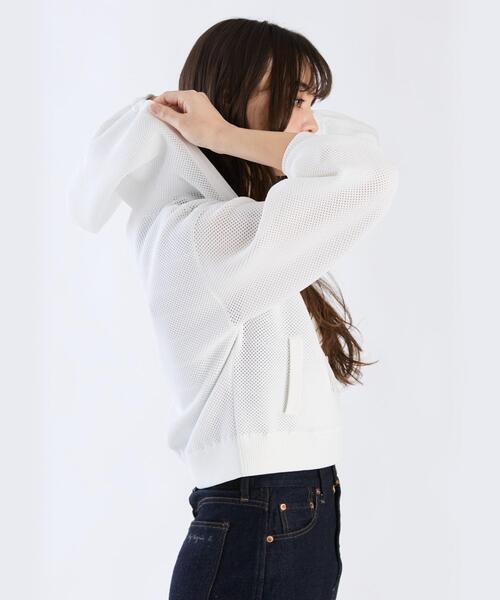 パーカー トゥービーメッシュミニフーディー レディース To b. by agnes パーカー トゥービーメッシュミニフーディー