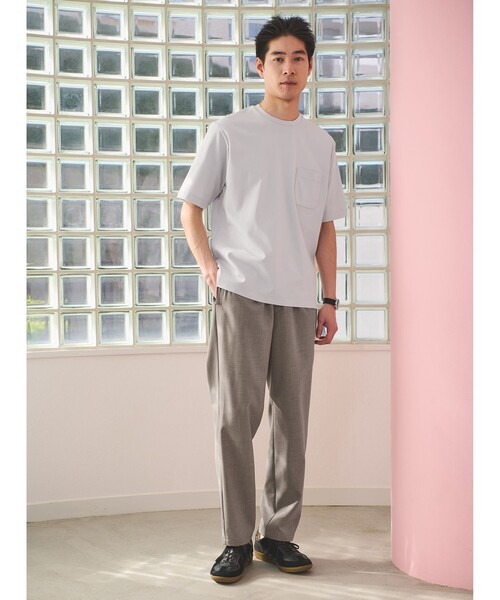 tシャツ オーガニック ポンチ クルーネック Tシャツ メンズ | green label relaxing | 12