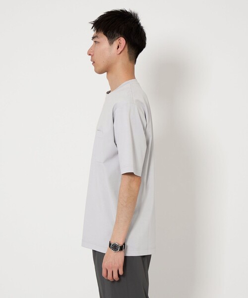 tシャツ オーガニック ポンチ クルーネック Tシャツ メンズ | green label relaxing | 23