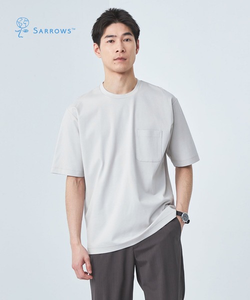 tシャツ オーガニック ポンチ クルーネック Tシャツ メンズ | green label relaxing | 07