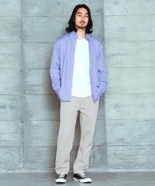 JIGGYS SHOP（ジギーズショップ） シャツ TCブロード ボタンダウン長袖