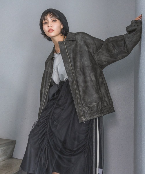 「PAGEBOY」 ブルゾン FREE ブラック レディース_画像2