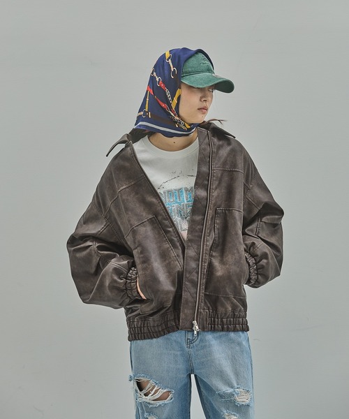 「PAGEBOY」 ブルゾン FREE ブラック レディース_画像5