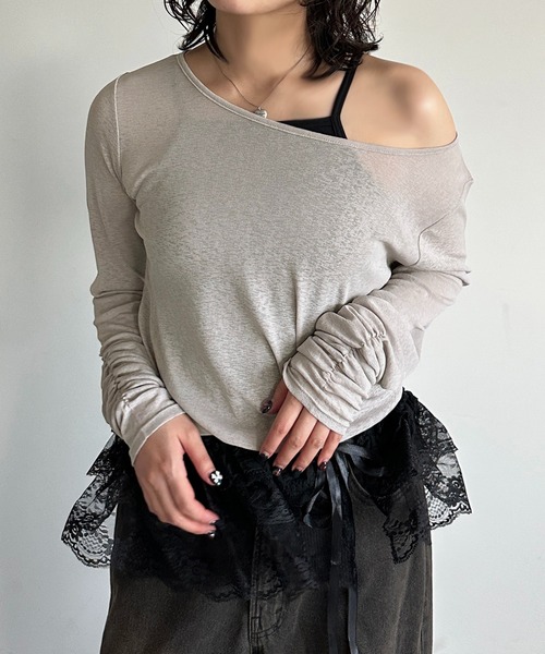 apres jour mignon（アプレジュールミニョン） tシャツ レイヤード