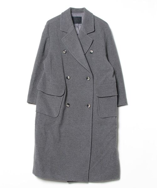 WEB完売品、JEANASIS＊チェスターコート JEANASIS（ジーナシス） チェスターコート FREE グレー レディース