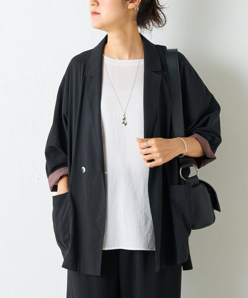 BEARDSLEY（ビアズリー） ブラウス シャツ ストレッチジョーゼット