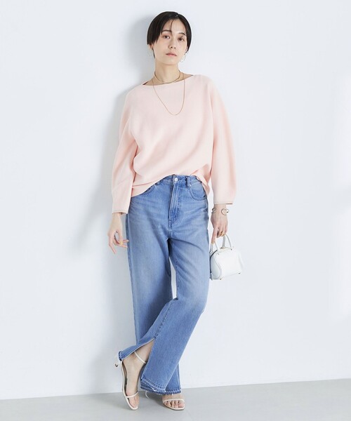 「NOLLEY'S」 長袖ニット 38 ベージュ レディース NOLLEY'S 「NOLLEY'S」 長袖ニット 38 ベージュ レディース