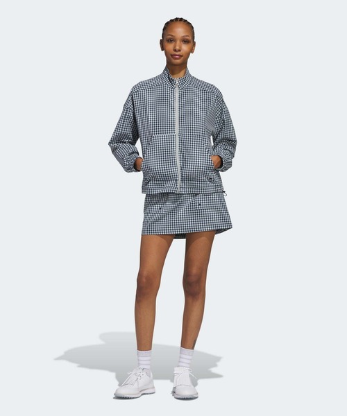 adidas（アディダス） ブルゾン ジャンバー ギンガムチェック