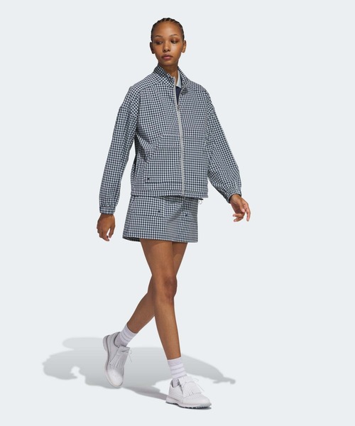 adidas（アディダス） ブルゾン ジャンバー ギンガムチェック