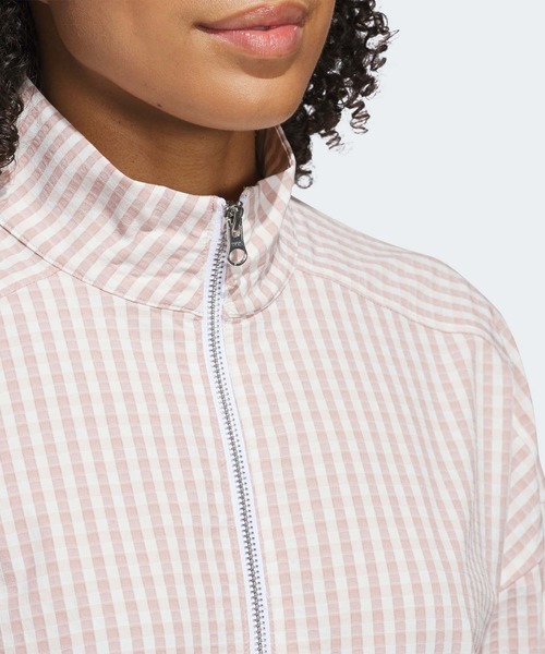 adidas（アディダス） ブルゾン ジャンバー ギンガムチェック