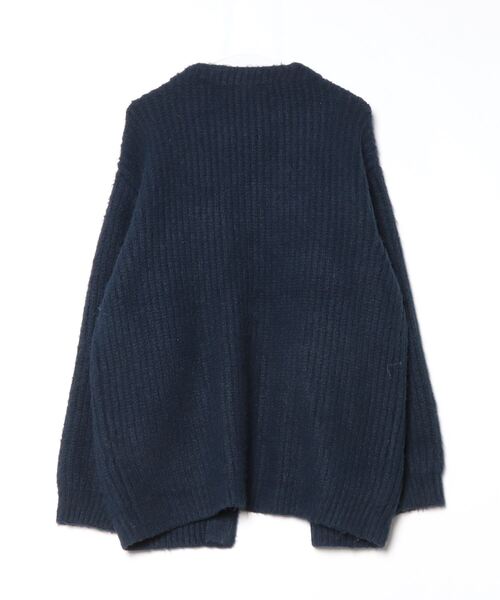 INHERIT（インヘリット） ニットカーディガン M ネイビー メンズ