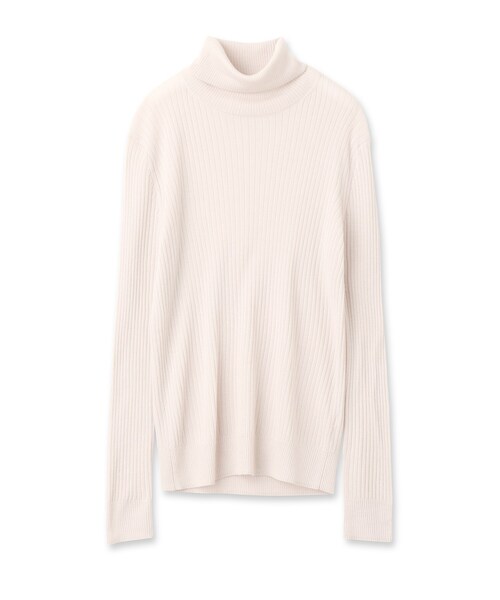 「DRESSTERIOR」 タートルネックニット 36 グリーン レディース_画像5