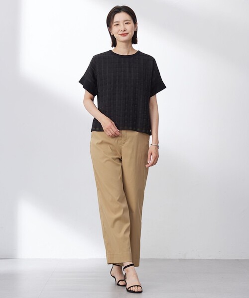 uvカット ワイドパンツ チノパン 「洗える・接触冷感・撥水・UVカット