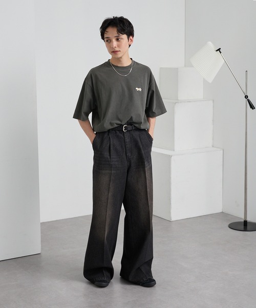 売れ筋商品|||ビーヤング Tシャツ レディース トップス BYPESINA - Basic T-shirt - foxglove PENNEYS tシャツ PENNEYS/ペニーズ 別注 THE FOX ロゴ ワッペン