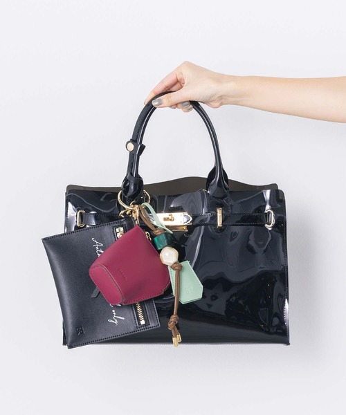 Gready Brilliant トートバッグ レザー金具トート レディース