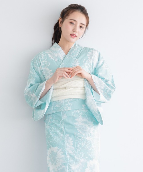 SOUBIEN 浴衣2点セット　（浴衣＋兵児帯) z3-brand1267ok_2.jpg
