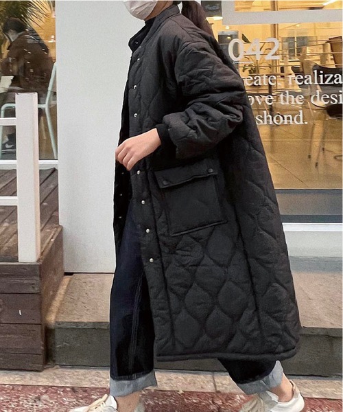 「Chaco closet」 「INOLVE」コート FREE ブラック レディース_画像3