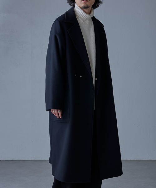 Lui's（ルイス） チェスターコート L グリーン メンズ : ZOZOTOWN