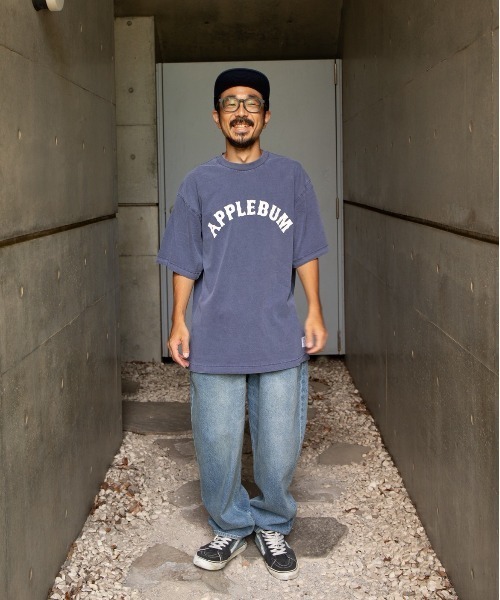 APPLEBUM（アップルバム） tシャツ “Old Baseball” T-shirt メンズ