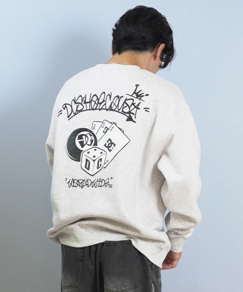 DC SHOES（ディーシーシューズ） トレーナー スウェット 「ムラサキ