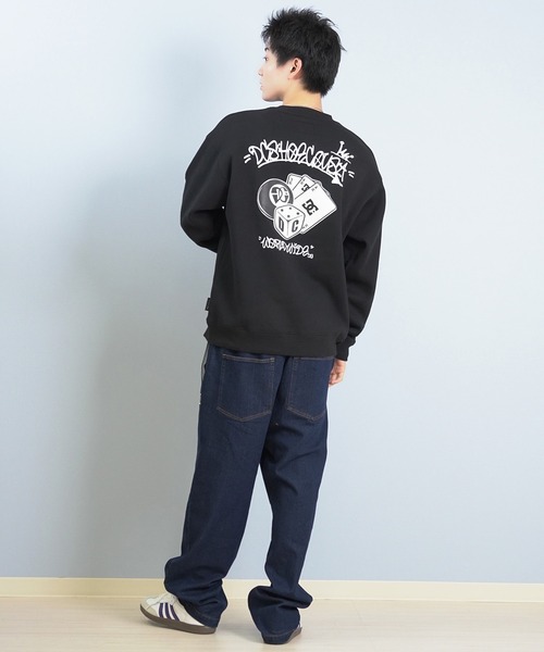 DC SHOES（ディーシーシューズ） トレーナー スウェット 「ムラサキ