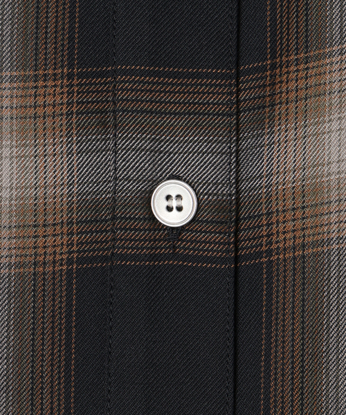 Spick＆Span ブラウス シャツ 「追加」メタルボタンTRチェック