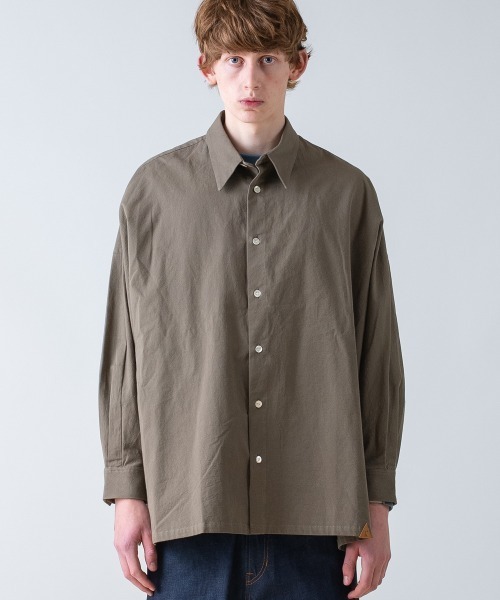 rehacer（レアセル） シャツ : Super Wide Dolman Sleeve Shirt