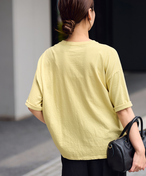 「FRAMeWORK」 半袖Tシャツ FREE ブラック レディース FRAMeWORK 「FRAMeWORK」 半袖Tシャツ FREE ホワイト レディース
