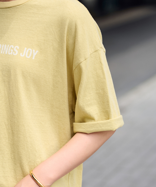 ◉新品タグ付き◉ framework 半袖Tシャツ　Lサイズ FRAMeWORK tシャツ LOGO T-SHRT レディース : ZOZOTOWN Yahoo!店