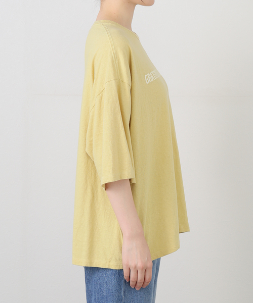 ◉新品タグ付き◉ framework 半袖Tシャツ　Lサイズ FRAMeWORK tシャツ LOGO T-SHRT レディース : ZOZOTOWN Yahoo!店