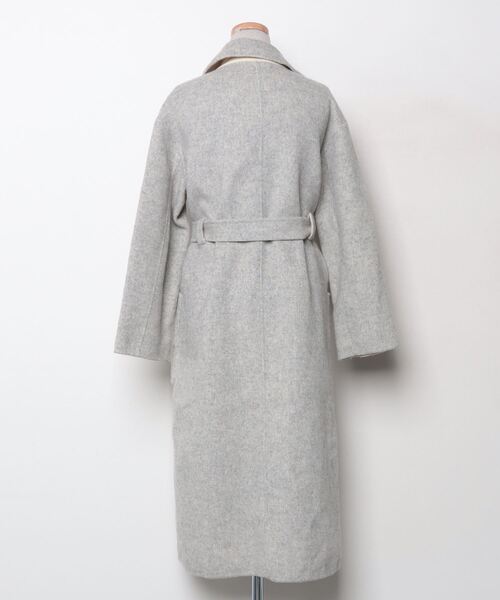 NANO universe【美品】チェスターコート グレー M 中古・古着通販】nano・universe (ナノ・ユニバース) チェスターコート