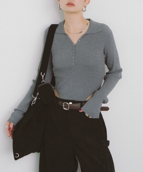 「HANNE」 ショルダーバッグ FREE アイボリー レディース_画像7