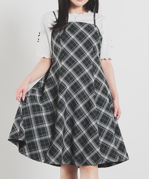 Honeys（ハニーズ） ワンピース ミニキャミワンピース : ZOZOTOWN