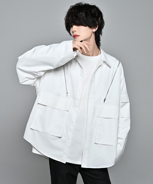 完売再販なし　ADRER トラックジップパーカージャケット ホワイト ADRER 「ADRER」 ジャケット SMALL ホワイト メンズ : ZOZOTOWN