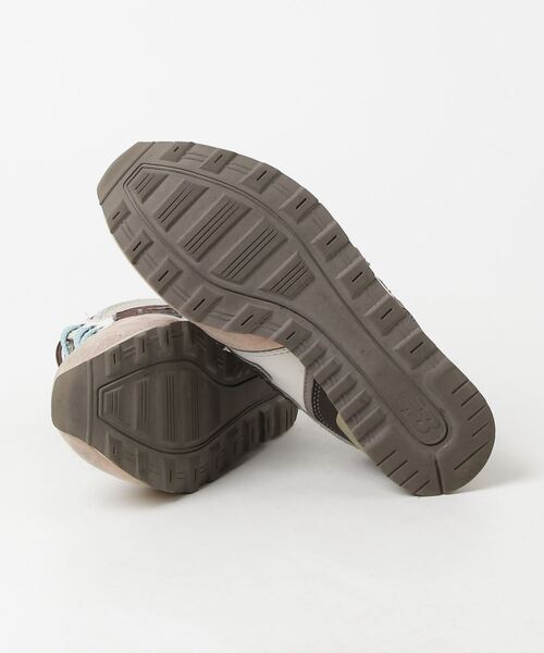 [New Balance] low cut спортивные туфли 24cm бежевый женский 
