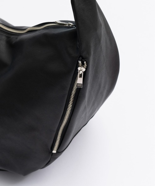 MASON SPECIAL 黒 レザー ショルダーバッグ MAISON SPECIAL ショルダーバッグ 「UNISEX」Leather Shoulder