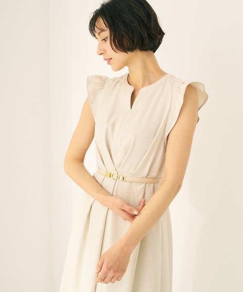 新品タグ付き【ANAYI】アナイ 半袖 ワンピース ブラック サイズ38 ANAYI - ANAYI(アナイ) ワンピース サイズ38 M レディース - 黒