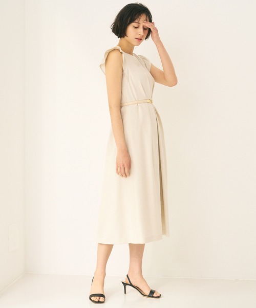 新品タグ付き【ANAYI】アナイ 半袖 ワンピース ブラック サイズ38 ANAYI 「ANAYI」 半袖ワンピース 38 ブラック レディース