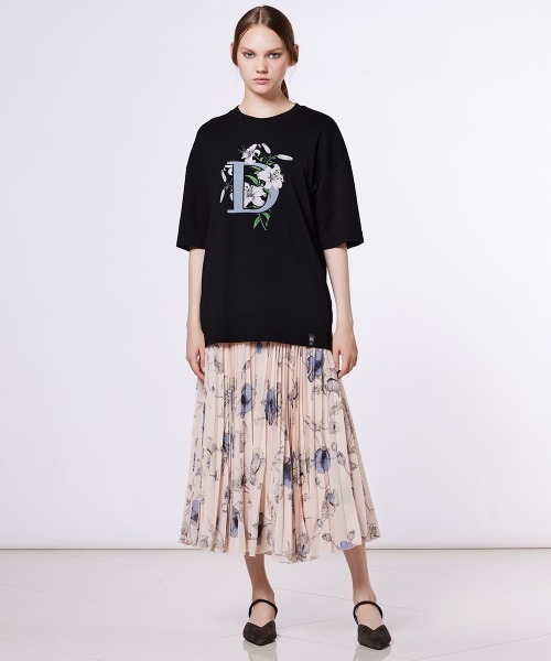 DOUBLE STANDARD CLOTHING tシャツ DロゴフライスTシャツ