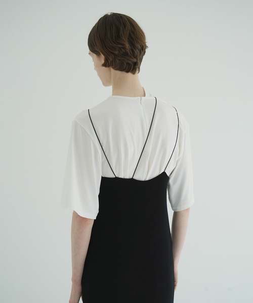 CLANE（クラネ） ロング スカート THIN CODE TIGHT RIB SKIRT