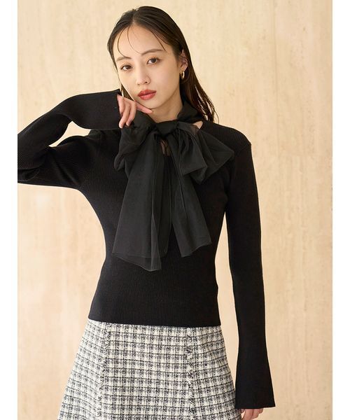 ニコさま☆Drawer リボンニット プルオーバー リボンニットプルオーバー – WEGO ONLINE STORE